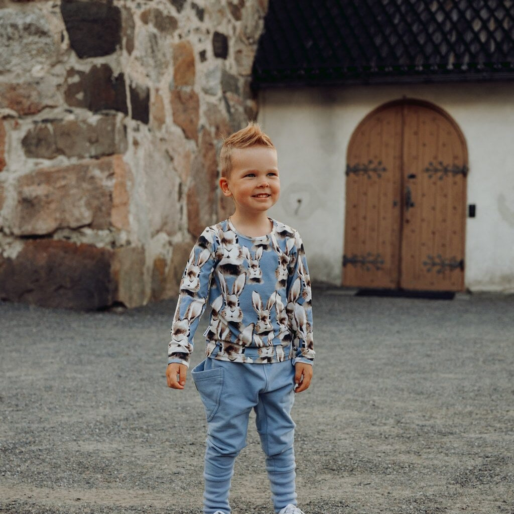 Pocket Pants | Frosty Blue Housut Winter Wonders