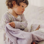 Polar Bears -Harsoliinasetti, 2kpl | Icy Lilac Harso Under the Same Moon Home