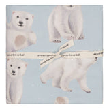Polar Bears -Pussilakanasetti Baby | Icy Blue Pussilakana Under the Same Moon Home