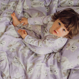 Polar Bears -Pussilakanasetti Baby | Icy Lilac Pussilakana Under the Same Moon Home