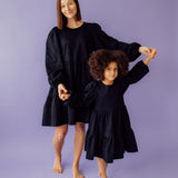 Puff Sleeve Dress -Mekko | Licorice Mekko True Campers