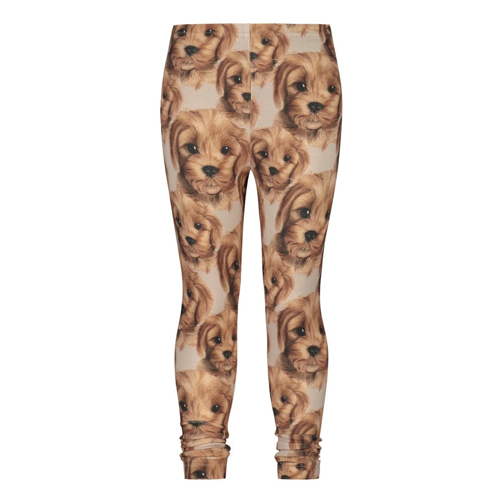 Puppy Leggings | Light Stormy Housut You Make Me Happy