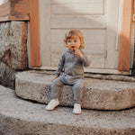 Rib Bear Playsuit -Haalari | Rosy Haalari/Jumpsuit Urban Story