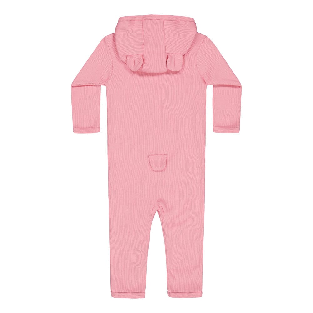 Rib Bear Playsuit -Haalari | Rosy Haalari/Jumpsuit Urban Story