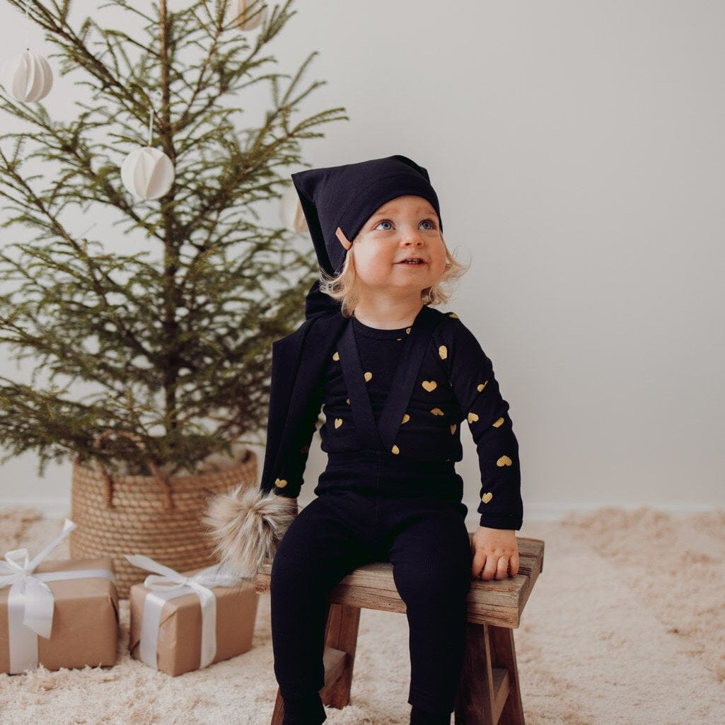 Rib Brace Pants -Henkselihousut | Black Housut Metsola