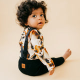 RIB BRACE PANTS -HENKSELIHOUSUT | BLACK Housut Metsola