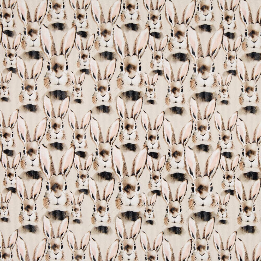 Rib Bunny 1M | Grey With Pink Ears Kangas Kangaskarkelot