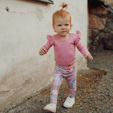 Rib Frilla Body Ls | Frosty Pink Body Winter Wonders
