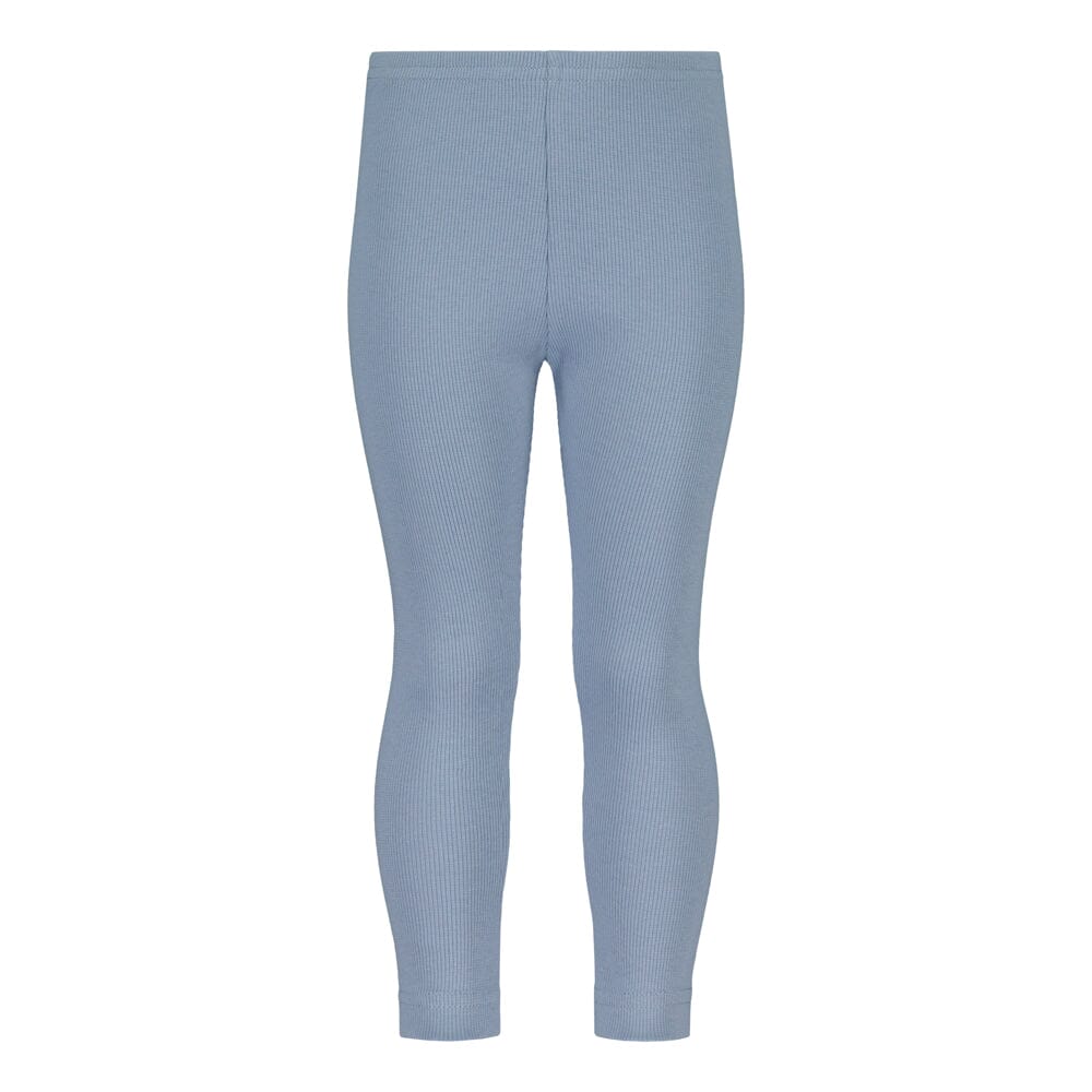 Rib Leggings | Frosty Blue Housut Winter Wonders