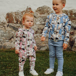 Rib Leggings | Frosty Blue Housut Winter Wonders