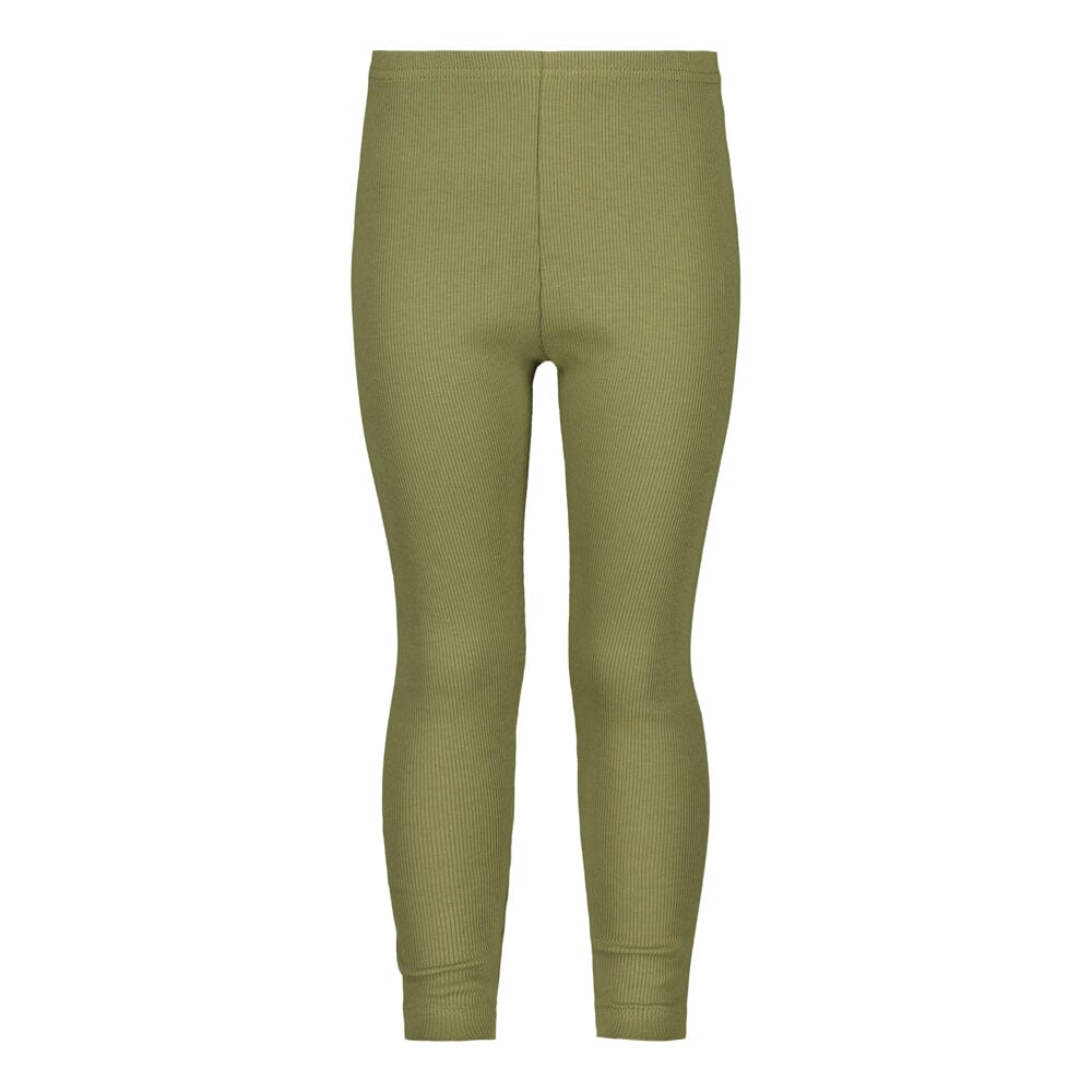 RIB LEGGINGS | PISTACHIO Housut Happy Heroes