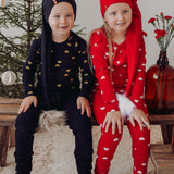 Rib-Leggingsit | Black Housut Metsola