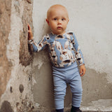 Rib -Leggingsit | Frosty Blue Housut Winter Wonders