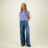 Sophy Cropped Top -Paita | Electric Aikuisten paita C'est La Vie!