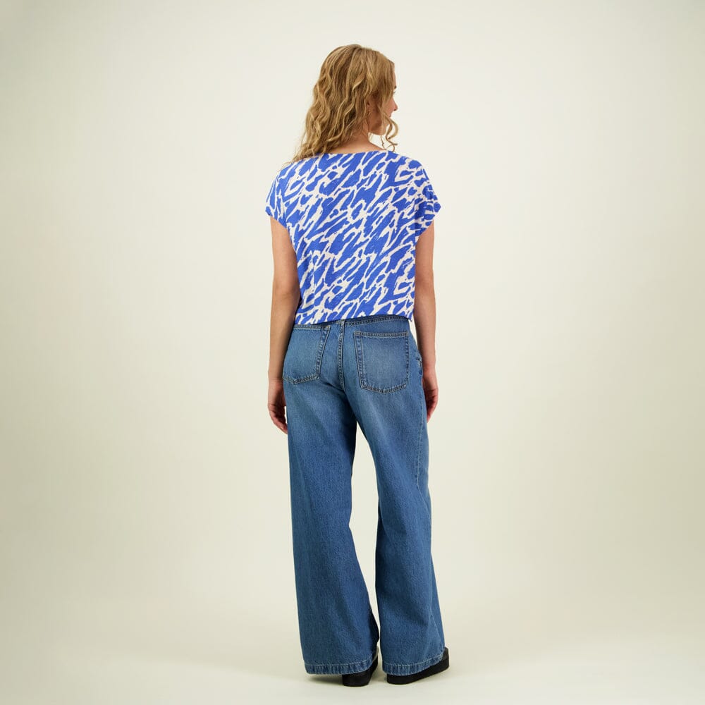 Sophy Cropped Top -Paita | Electric Aikuisten paita C'est La Vie!