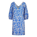 Sophy Volume Sleeve Tunic Dress -Mekko | Electric Aikuisten mekko C'est La Vie!