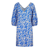 Sophy Volume Sleeve Tunic Dress -Mekko | Electric Aikuisten mekko C'est La Vie!