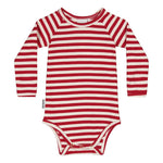 Striped Rib -Body | Poppy / Vanilla Body Metsola