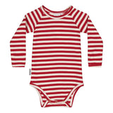 Striped Rib -Body | Poppy / Vanilla Body Metsola