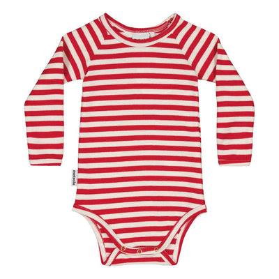 STRIPED RIB BODY | POPPY/CREAMY Body Made of Dreams