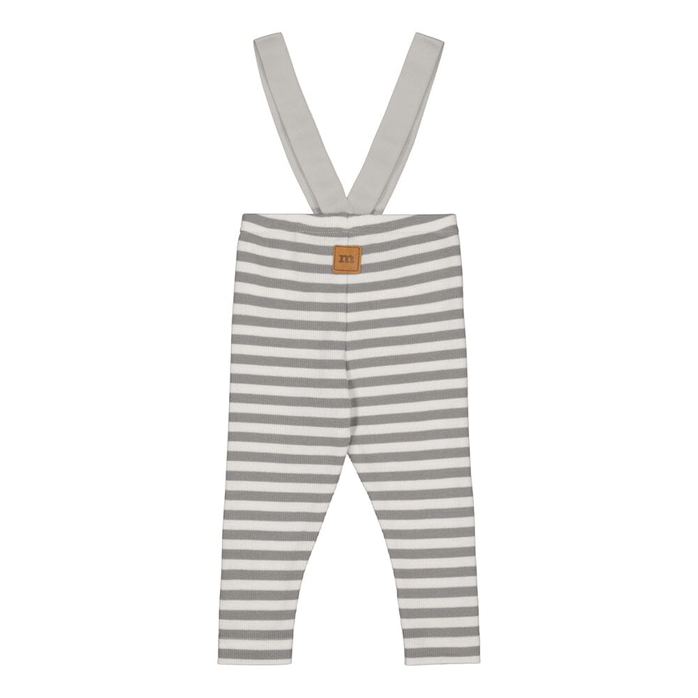 Striped Rib Brace Pants -Henkselihousut | Cloudy/Vanilla Housut Under the Same Moon