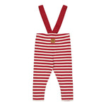Striped Rib Brace Pants -Henkselihousut | Poppy / Vanilla Housut Metsola