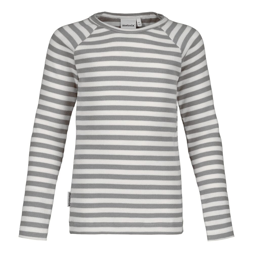 Striped Rib -Paita | Cloudy/Vanilla Pitkähihainen paita Under the Same Moon