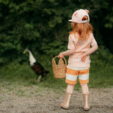 SUMMER CAP WITH EARS -LIPPALAKKI | MILKY PEACH Lippalakki Wonders of Life