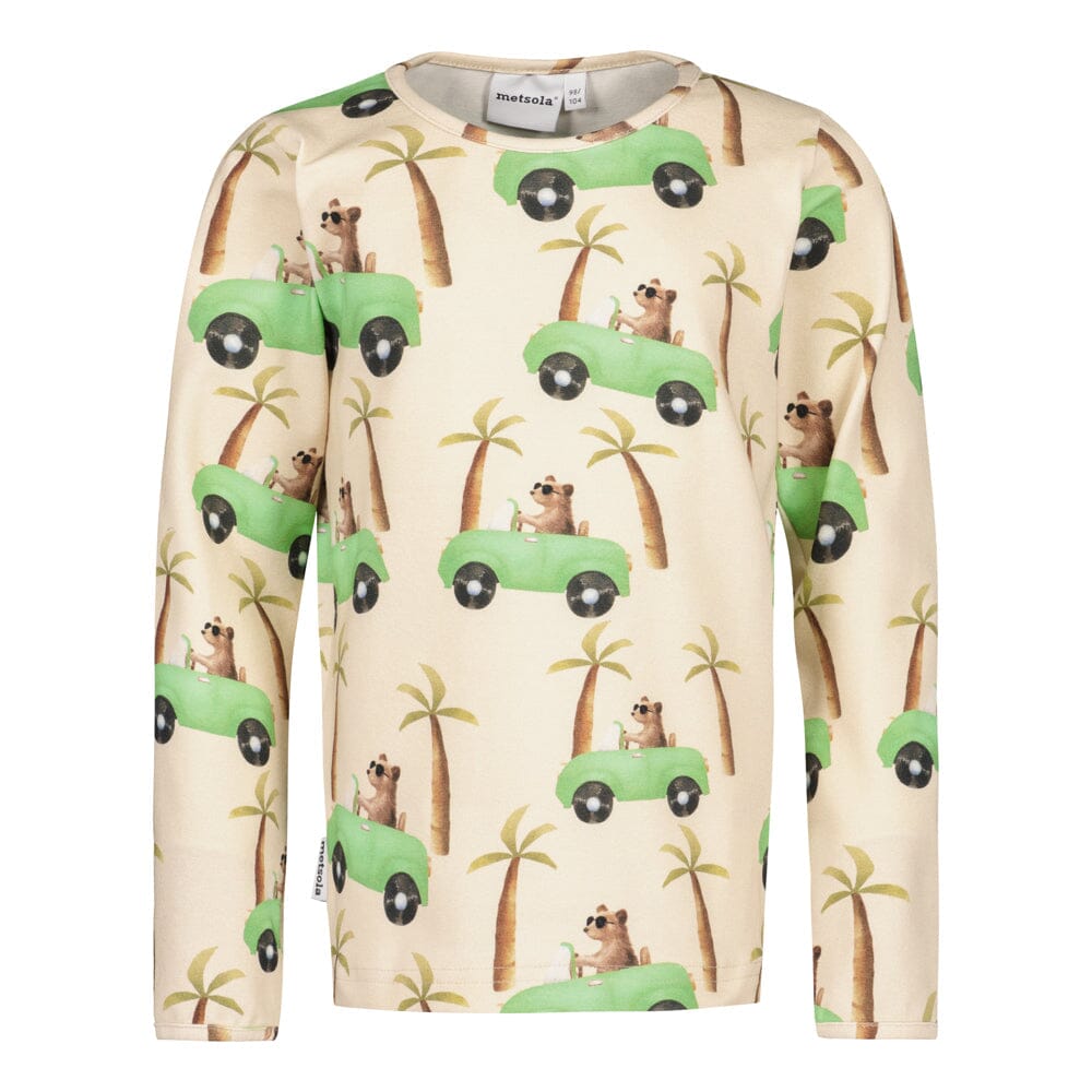 Sunday Cruiser -Paita | Light Sand Pitkähihainen paita Weekend Vibes