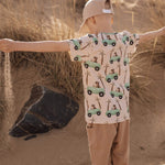 Sunday Cruiser -T-Paita | Light Sand Lyhythihainen paita Weekend Vibes
