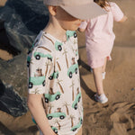 Sunday Cruiser -T-Paita | Light Sand Lyhythihainen paita Weekend Vibes