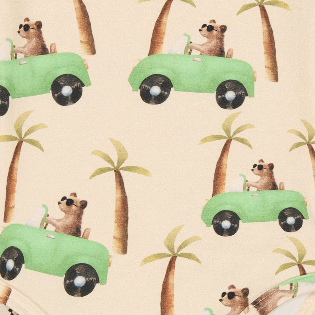 Sunday Cruiser -T-Paita | Light Sand Lyhythihainen paita Weekend Vibes