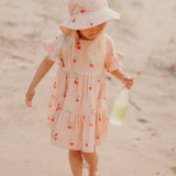 SWEET CHERRIES MUSLIN SUMMER HAT | SPARKLE Hattu Beach Party
