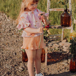 Sweetness Frilla -Paita | Milky Pink Lyhythihainen paita Dancing In The Sunshine