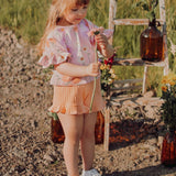 Sweetness Frilla -Paita | Milky Pink Lyhythihainen paita Dancing In The Sunshine