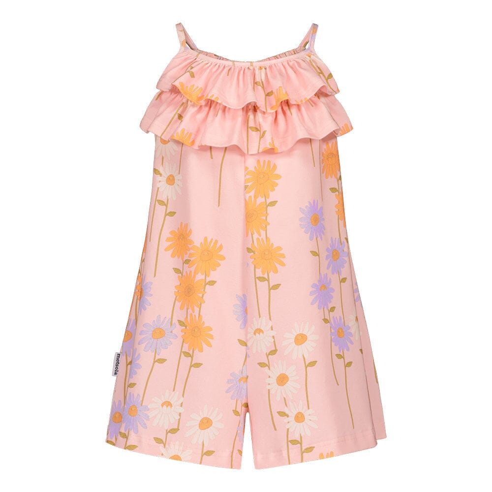 Sweetness Frilla Playsuit -Haalariasu | Milky Pink Haalari/Jumpsuit Dancing In The Sunshine