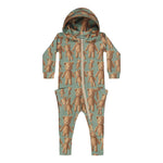 Teddy Bear Jumpsuit | Spruce Green Haalari / Jumpsuit You Make Me Happy