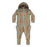 Teddy Bear Jumpsuit | Spruce Green Haalari / Jumpsuit You Make Me Happy