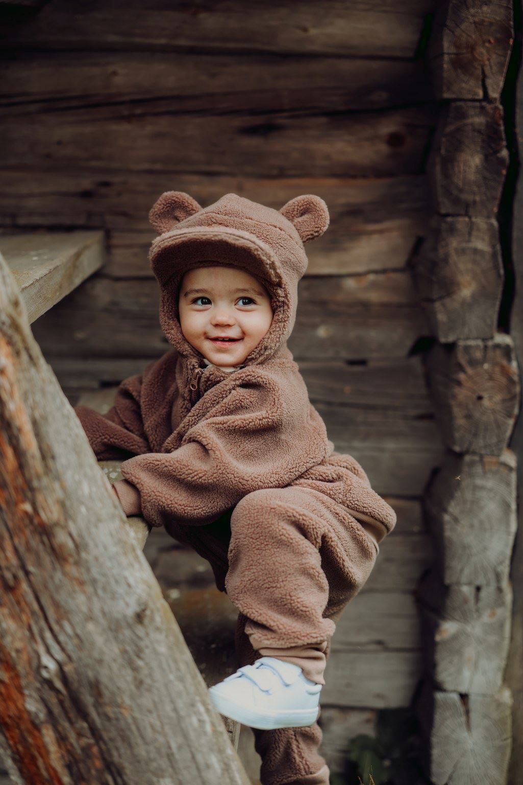 TEDDY CAP WITH EARS | MUDDY BOOTS Hattu Kings of the Forest