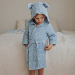 Teddy -Lasten Kylpytakki | Icy Blue Kylpytakki Under the Same Moon Home