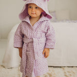 Teddy -Lasten Kylpytakki | Icy Lilac Kylpytakki Under the Same Moon Home