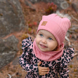 Tinies Rib -Frilla Mekko | Dusty Rose Mekko You and Me
