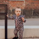 Tinies Rib Frilla Playsuit -Haalari | Dusty Rose Haalari / Jumpsuit You and Me