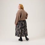 Traces Pleated Skirt -Hame | Licorice Aikuisten hame Metsola