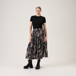 Traces Pleated Skirt -Hame | Licorice Aikuisten hame Metsola