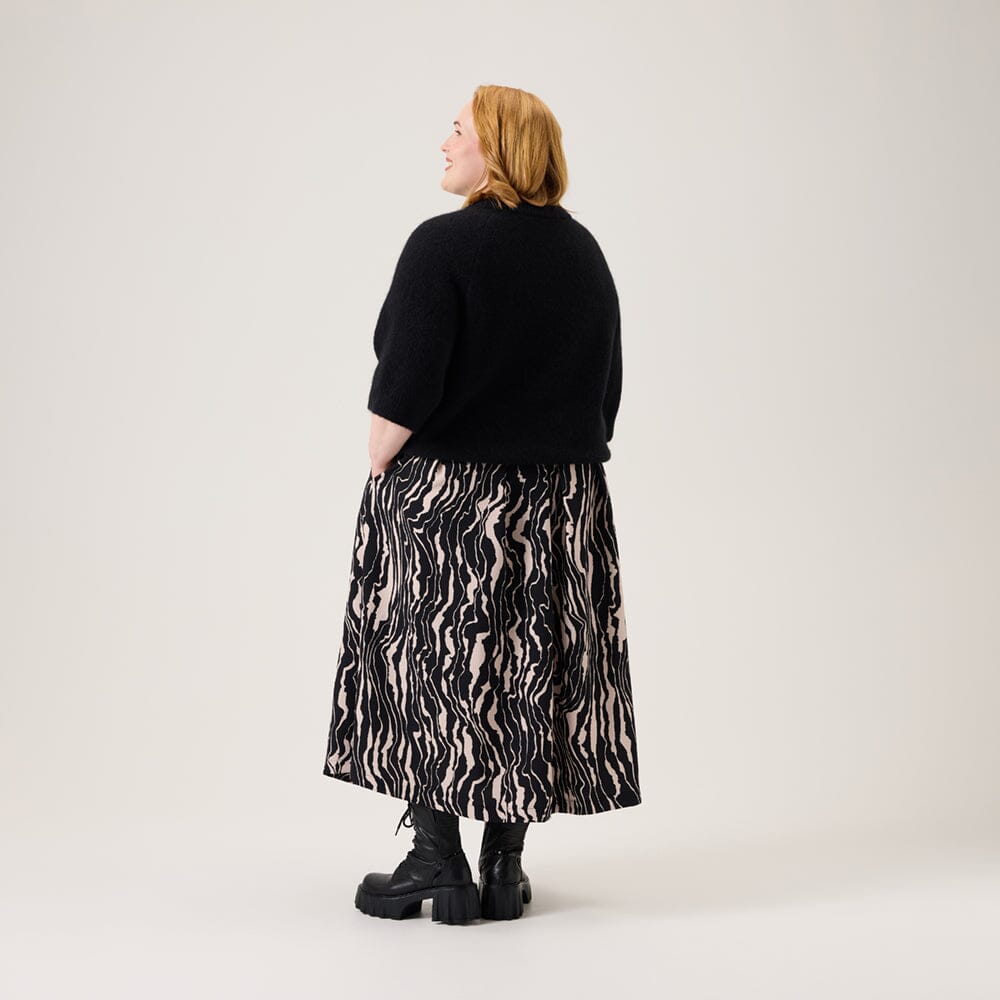 Traces Pleated Skirt -Hame | Licorice Aikuisten hame Metsola