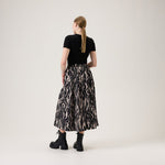Traces Pleated Skirt -Hame | Licorice Aikuisten hame Metsola