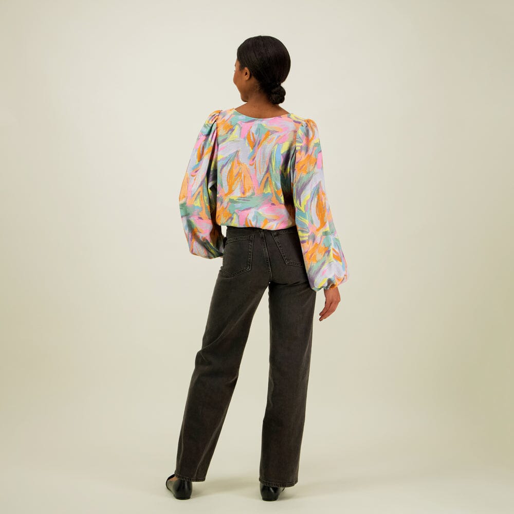 Utopy Volume Sleeve Blouse -Paita Aikuisten paita Can't Stop Dreaming