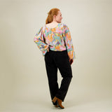 Utopy Volume Sleeve Blouse -Paita Aikuisten paita Can't Stop Dreaming