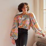 Utopy Volume Sleeve Blouse -Paita Aikuisten paita Can't Stop Dreaming